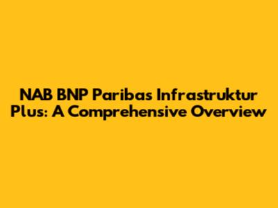 NAB BNP Paribas Infrastruktur Plus: A Comprehensive Overview