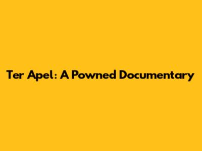 Ter Apel: A Powned Documentary